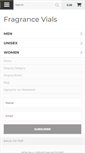 Mobile Screenshot of fragrancevials.com